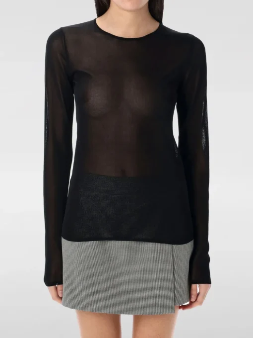 Top in maglia Golden Goose in misto viscosa