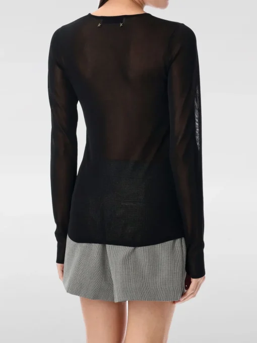 Top in maglia Golden Goose in misto viscosa