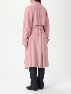 Trench a vestaglia Salvatore Santoro in pelle