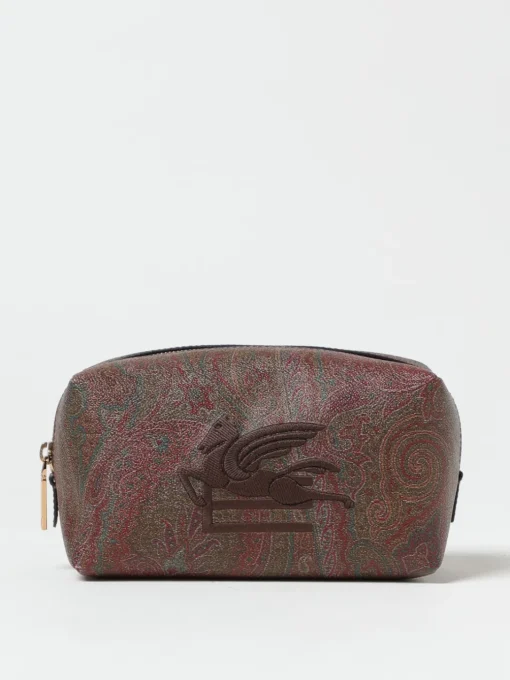 Trousse da bagno Pegaso Paisley Etro in cotone spalmato