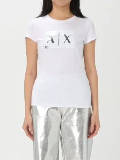 T-shirt Armani Exchange in cotone con logo
