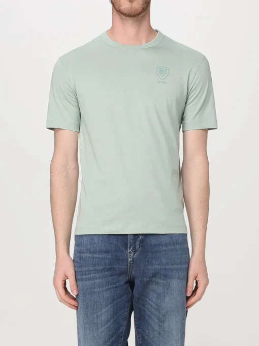 T-shirt basic Blauer in cotone