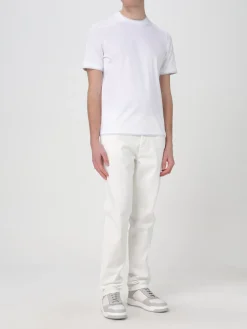 T-shirt basic Brunello Cucinelli in cotone