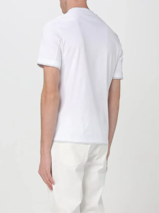 T-shirt basic Brunello Cucinelli in cotone