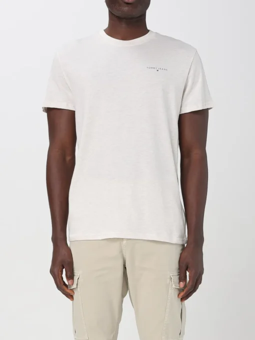 T-shirt basic con mini logo Tommy Jeans