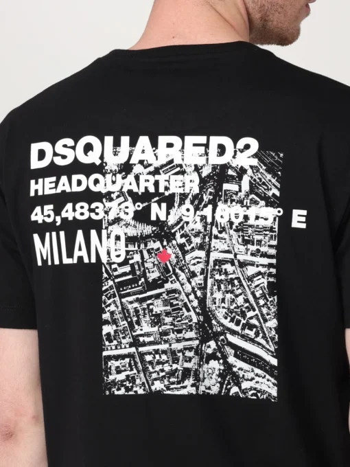 T-shirt basic Dsquared2 in cotone