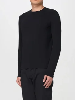 T-shirt basic Giorgio Armani in viscosa stretch