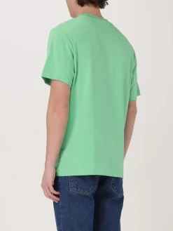 T-shirt basic in cotone con mini logo Lacoste