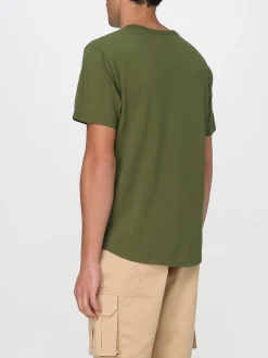 T-shirt basic in cotone con mini logo SUN68