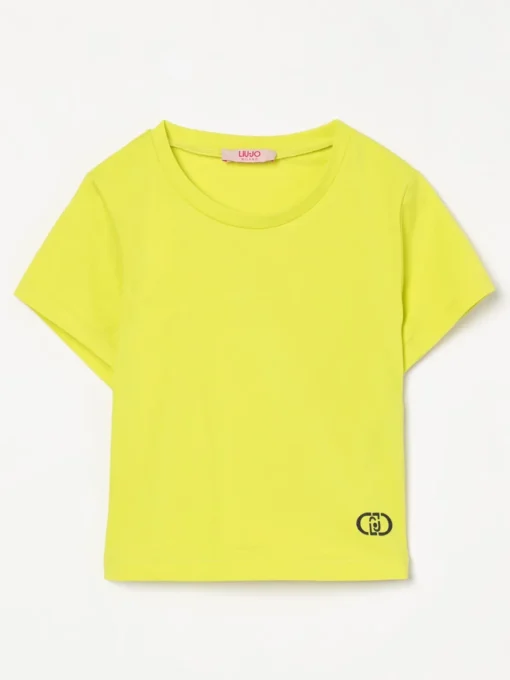 T-shirt basic in cotone Liu Jo