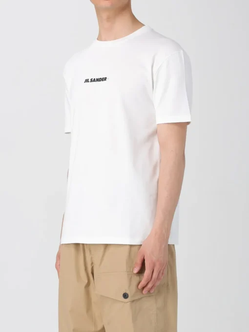T-shirt basic Jil Sander in cotone con logo