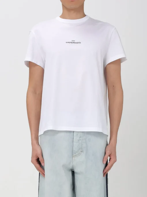 T-shirt basic Maison Margiela con mini logo