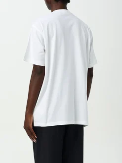 T-shirt Burberry in cotone con dettaglio