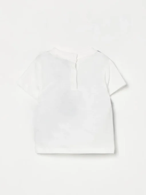 T-shirt con finto gilet Fay Junior in cotone
