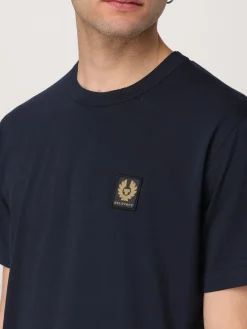 T-shirt con logo Belstaff in cotone