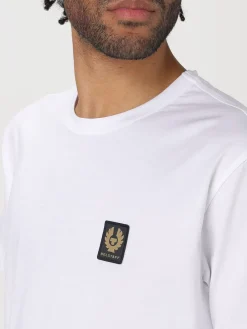 T-shirt con logo Belstaff in cotone