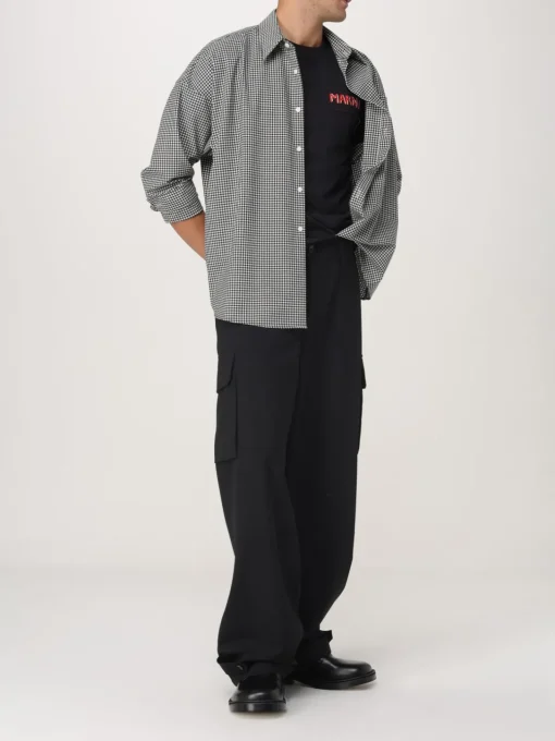 T-shirt con logo Marni in cotone