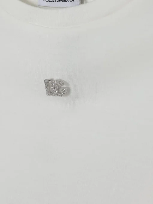 T-shirt DG Dolce & Gabbana in jersey di cotone