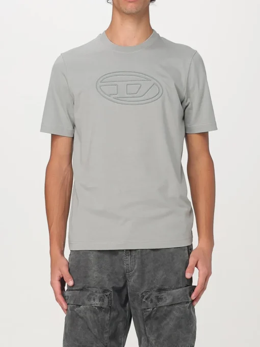T-shirt Diesel in cotone con Oval D