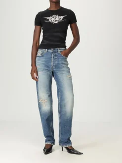 T-shirt Diesel in cotone con logo