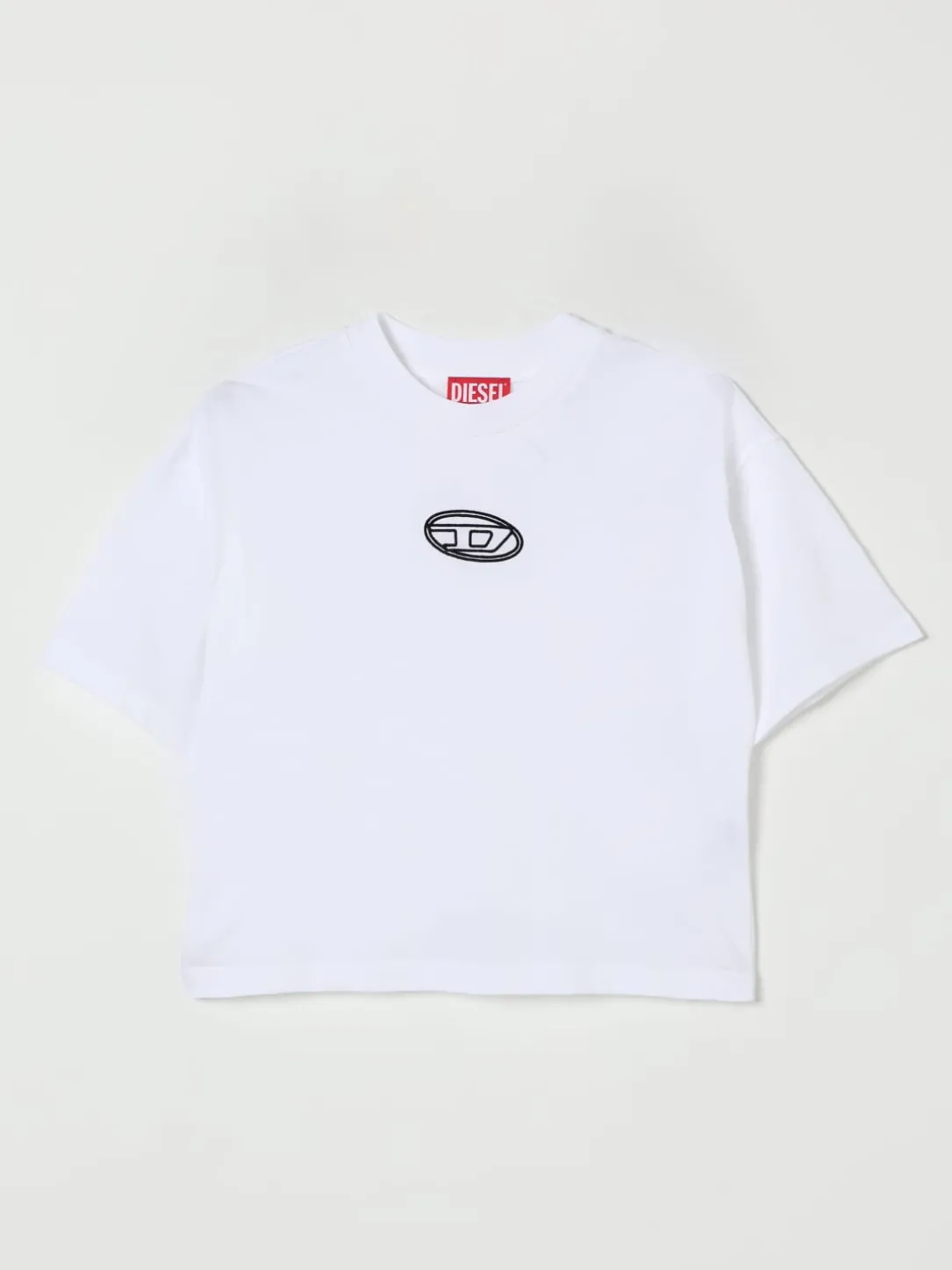 T-shirt Diesel in cotone con logo
