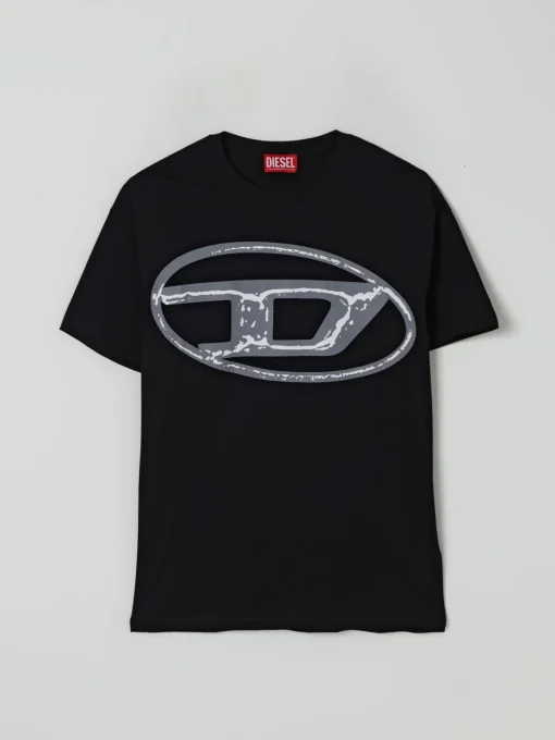 T-shirt Diesel in cotone con logo