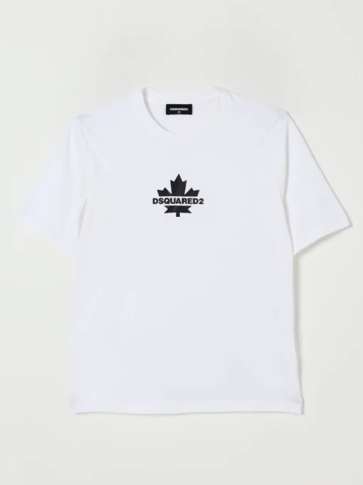 T-shirt Dsquared2 in cotone stretch con logo