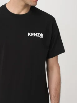 T-shirt Fiore Kenzo Paris in cotone