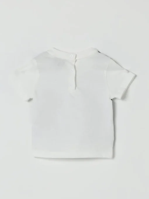 T-shirt in cotone con finto gilet Fay Junior