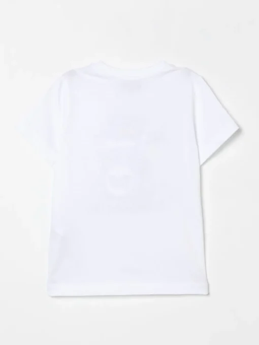 T-shirt in cotone con logo Teddy Moschino