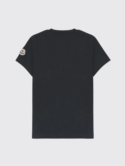 T-shirt in cotone con logo Moncler