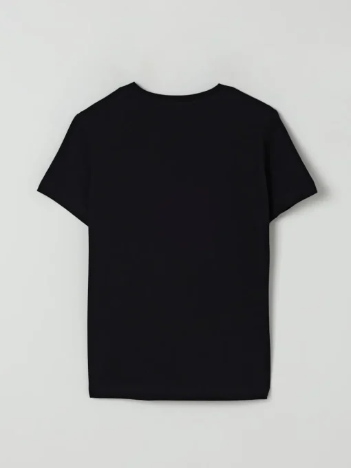 T-shirt in cotone con logo Balmain