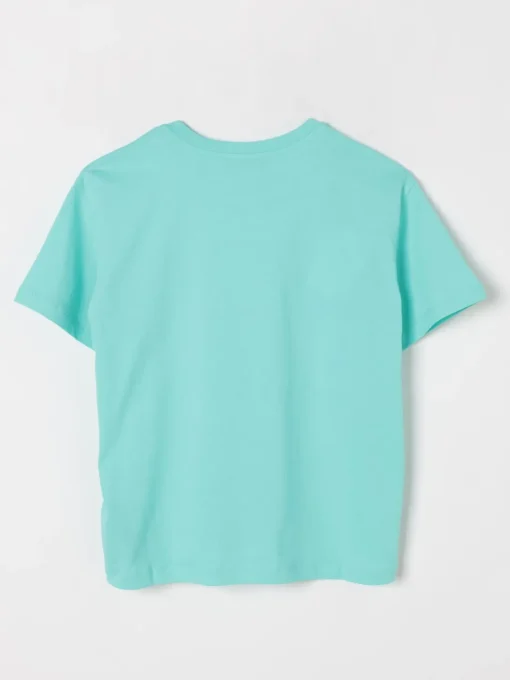T-shirt in cotone con logo Balmain