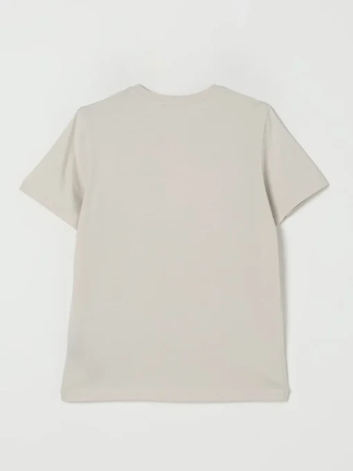 T-shirt in cotone con logo Balmain