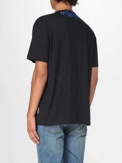 T-shirt in cotone con logo Just Cavalli