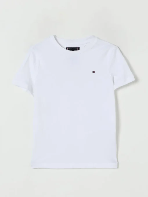 T-shirt in cotone con logo Tommy Hilfiger