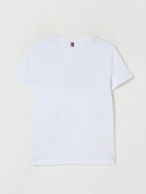 T-shirt in cotone con logo Tommy Hilfiger