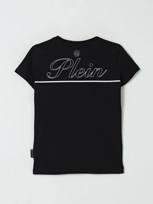 T-shirt in cotone con logo Philipp Plein