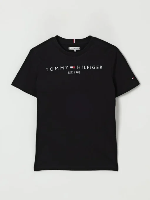 T-shirt in cotone con logo Tommy Hilfiger