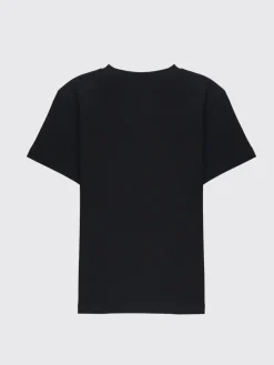 T-shirt in cotone con logo circolare Stella McCartney Kids