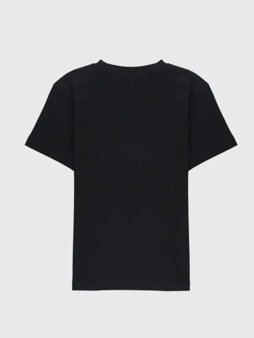 T-shirt in cotone con logo circolare Stella McCartney Kids