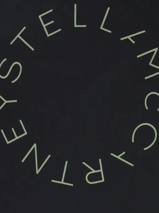 T-shirt in cotone con logo circolare Stella McCartney Kids