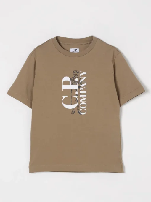 T-shirt in cotone con logo C.P. Company