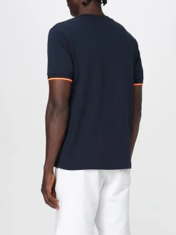 T-shirt in cotone con logo SUN68