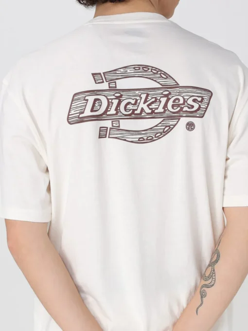 T-shirt in cotone con logo Dickies