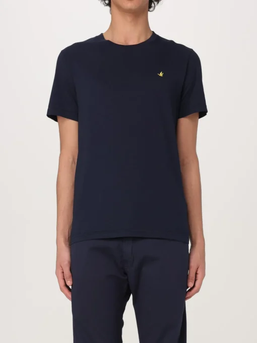 T-shirt in cotone con mini logo Brooksfield