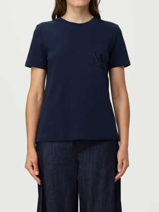T-shirt in cotone con monogramma 's Max Mara