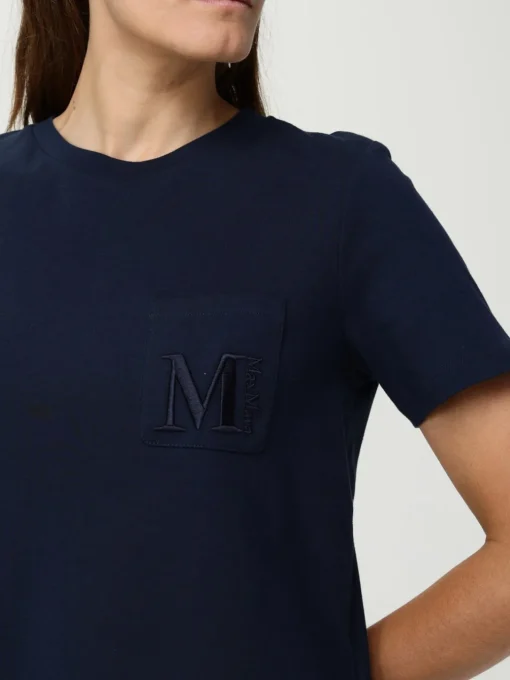 T-shirt in cotone con monogramma 's Max Mara