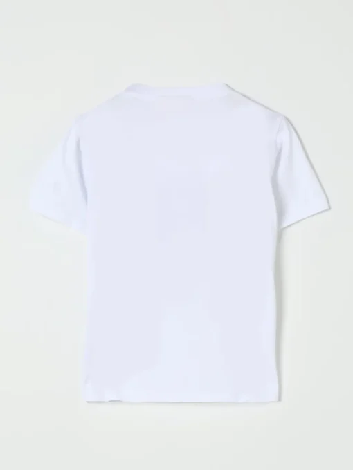 T-shirt in cotone con stampa logo Mc2 Saint Barth