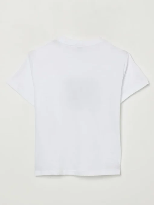 T-shirt in cotone con stampa Il Gufo